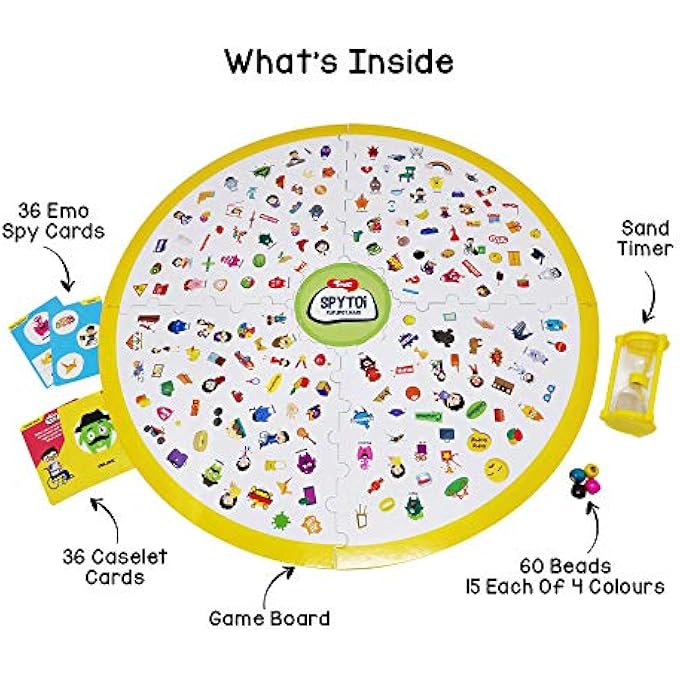 Toiing Spytoi  Fun Educational Spotting Board Game for Kids 5 Year Olds  Above  Fun Social Emotional Game to develop Observation Skills  Emotional Intelligence Great Birthday Gift Option - Image 2