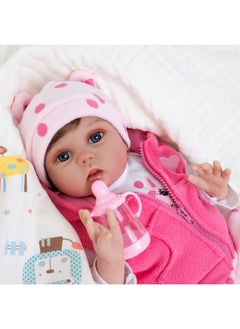 Aori Reborn Baby Dolls 22 Inch Realistic Newborn Baby Girl Doll Soft Vinyl With Giraffe Toy Life Like Babies Dolls For Kids Age 3+  - Image 1