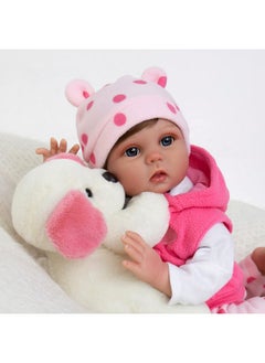 Aori Reborn Baby Dolls 22 Inch Realistic Newborn Baby Girl Doll Soft Vinyl With Giraffe Toy Life Like Babies Dolls For Kids Age 3+  - Image 5