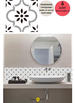 6 Pieces 20 x 20 cmSelf-Adhesive PVC Sticker Wall Floor Covering Kitchen Bathroom Decoration - pzsku/Z8D4E72BB411C05251776Z/45/_/1725793625/6ab26145-200a-4994-a2ce-7388cce1bf3b