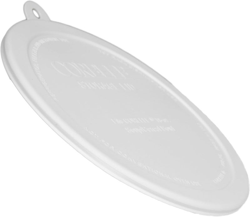 Corelle 418PC White Cereal Bowl Plastic Lids 2Pack - Image 3