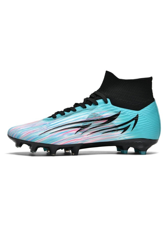 New Men Kids Soccer Shoes Cleats Football Boots Sports Long Studs Turf Shoes for Training Competition - Image 1
