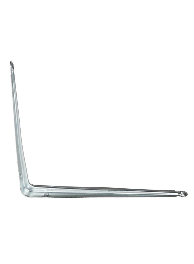 ACE Zinc Heavy Duty Shelf Bracket 35 6 X 30 5 Cm Silver