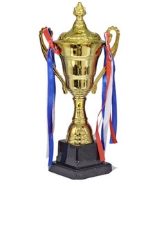 Spall 30cm Large Iron Metal Trophy Cup, for Sports Events, Championship, Football League Match, Team Collaboration Award  - Image 1