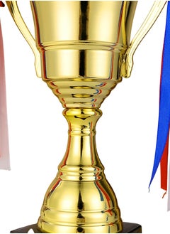 Spall 30cm Large Iron Metal Trophy Cup, for Sports Events, Championship, Football League Match, Team Collaboration Award  - Image 4