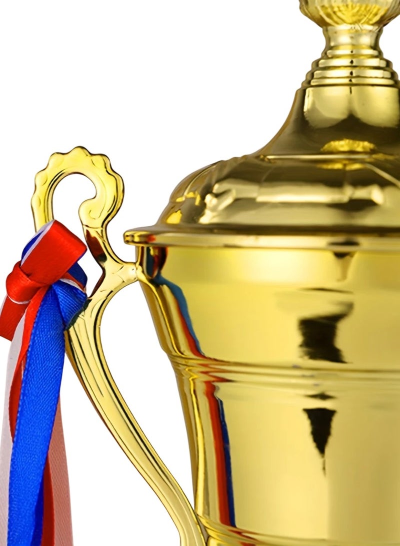 Spall 30cm Large Iron Metal Trophy Cup, for Sports Events, Championship, Football League Match, Team Collaboration Award  - Image 5