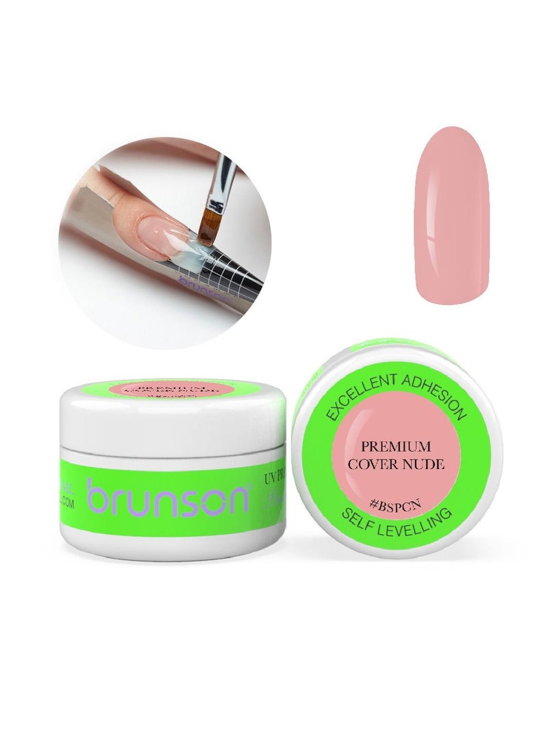 brunson Nail Self Levelling Sculpting Gel Nail extension Camouflage UV LED Sculpting Nail System Gel Manicure Sculpting Gel UV LED Sculpting gel nail builder gel 30ml - Image 1