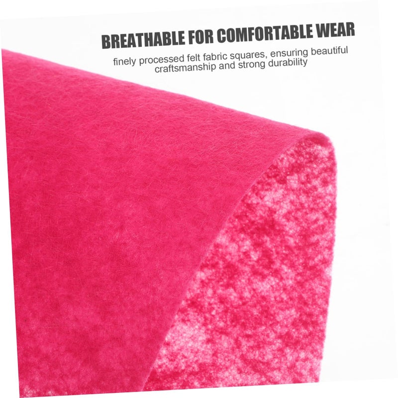 66 Pcs Nonwoven Felt Fabric Squares For Crafting Sewing Projects Adults Kids - Image 4