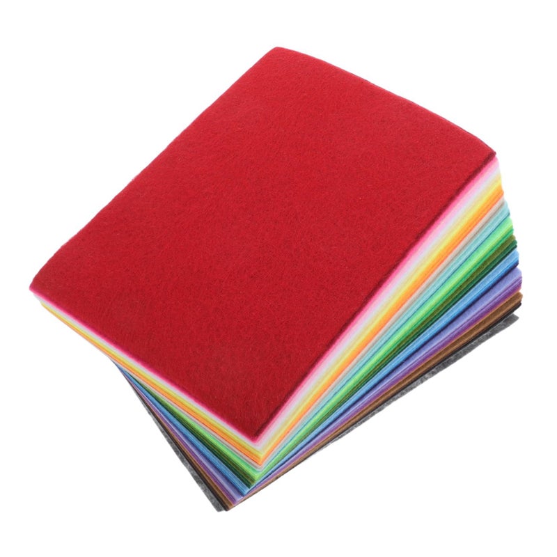 66 Pcs Nonwoven Felt Fabric Squares For Crafting Sewing Projects Adults Kids - Image 2
