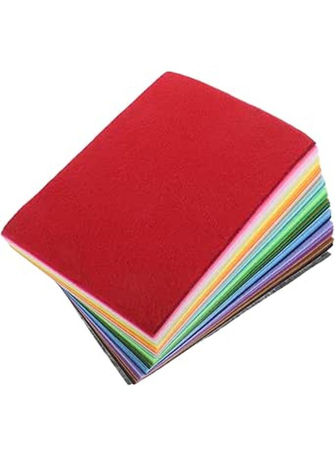 66 Pcs Nonwoven Felt Fabric Squares For Crafting Sewing Projects Adults Kids - Image 1