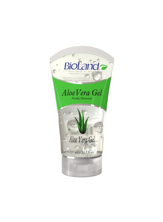 Bioland Aloe Vera Gel - Sunburn Relief And Soothing Moisturizer For Face And Body - All Skin Types - 10.14 Fl Oz (300Ml)  - Image 1