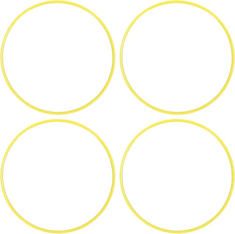 20 بوصة مجموعة حماية حافة العجلة الصفراء من ABS، 4 قطع - Image 1