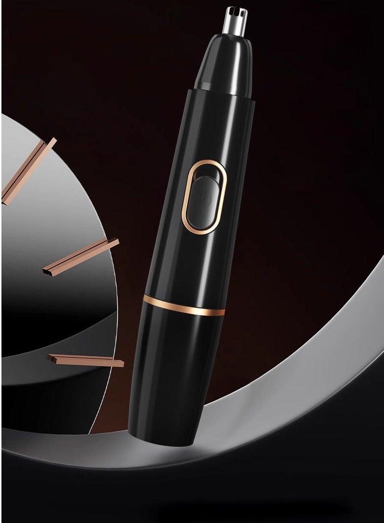general Men's Ear and Nose Hair Trimmer with Vacuum Cleaning System, Dual-Edge Blades for Efficient Cutting, and USB Charging - Image 5