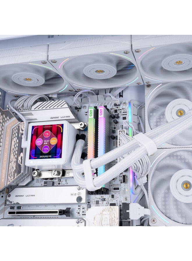 Thermalright Frozen Vision 360 Argb White V2, All-in Liquid Cpu Cooler, Fv360 Argb White V2 - Image 5