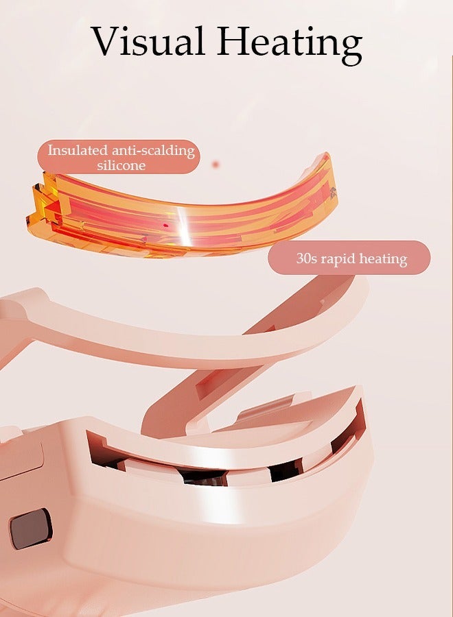 DUNISO Heated Eyelash Curlers,Fast Heat up Within 30s, Long Lasting Rechargeable Electric Eyelash Curler with Temperature Control,Safe Anti,Burn Lash Curler,Quick Natural Curling Eye Lashes - Image 2