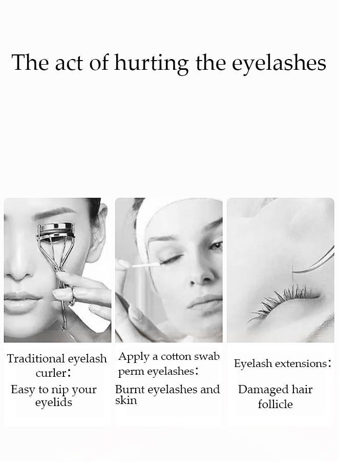 DUNISO Heated Eyelash Curlers,Fast Heat up Within 30s, Long Lasting Rechargeable Electric Eyelash Curler with Temperature Control,Safe Anti,Burn Lash Curler,Quick Natural Curling Eye Lashes - Image 5