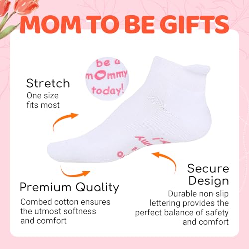 Zmart New Mom Gifts for Pregnant Women Wife - Pregnancy Socks for Expecting Mom, Labor and Delivery Socks for First Time Moms - Image 3