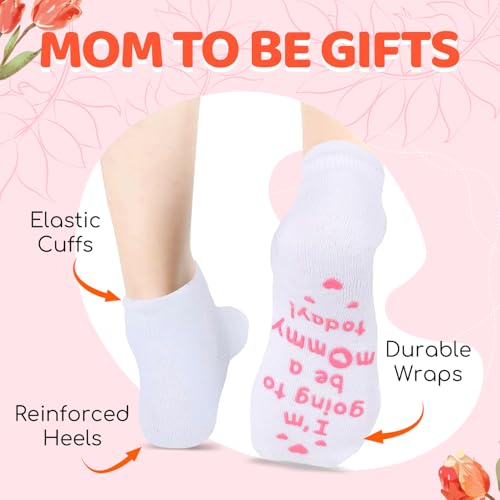 Zmart New Mom Gifts for Pregnant Women Wife - Pregnancy Socks for Expecting Mom, Labor and Delivery Socks for First Time Moms - Image 2