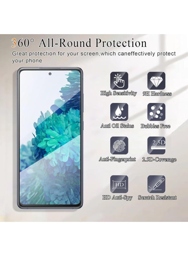 Muzz [2 Pack] Privacy Screen Protector for Samsung Galaxy S20FE, Anti-Spy 9H Tempered Glass, Full Coverage, Scratch Resistant,28 ° Full Screen Anti-peeping (Samsung Galaxy S20FE) - Image 4