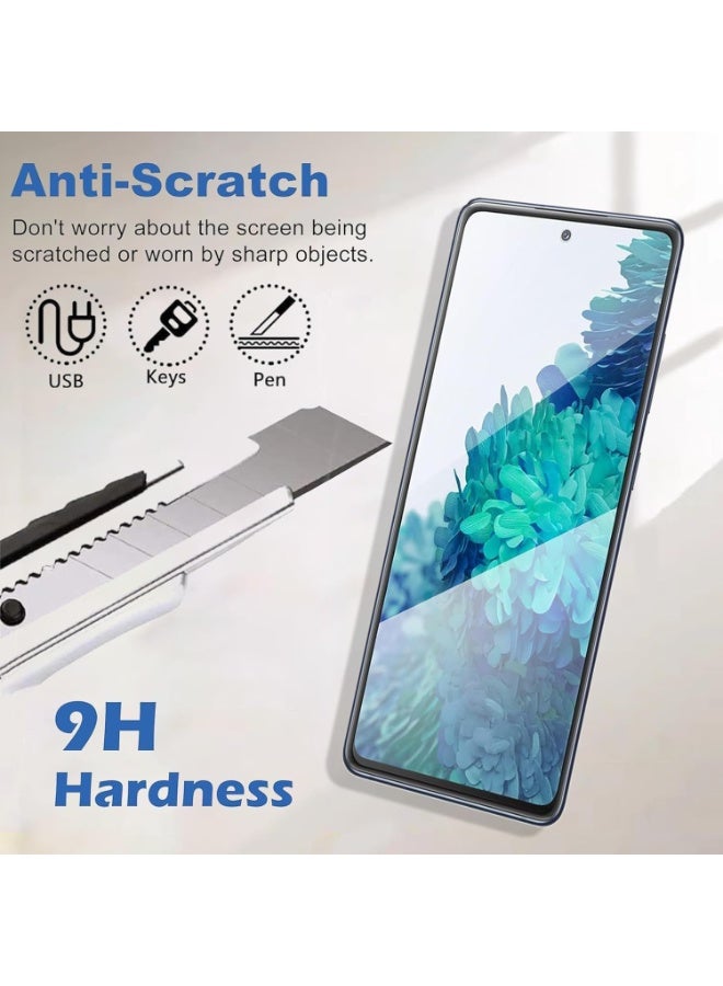 Muzz [2 Pack] Privacy Screen Protector for Samsung Galaxy S20FE, Anti-Spy 9H Tempered Glass, Full Coverage, Scratch Resistant,28 ° Full Screen Anti-peeping (Samsung Galaxy S20FE) - Image 3