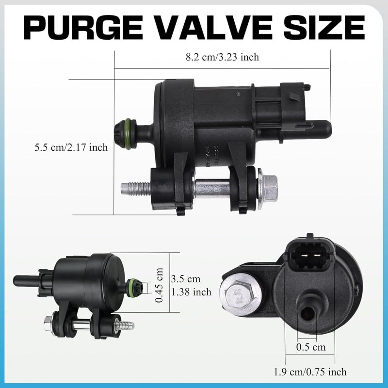PANNUOSCS Vapor Canister Purge Valve for Buick, Cadillac, Chevy, and GMC Vehicles - Image 2