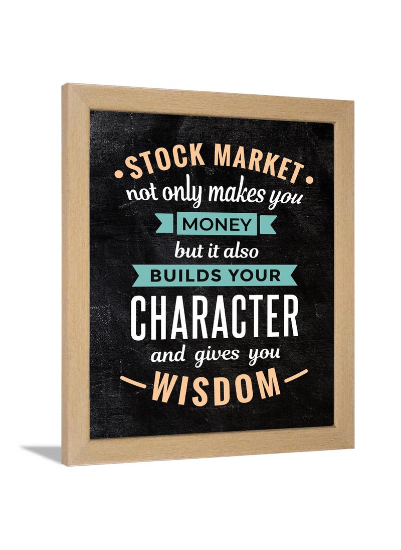 Chaka Chaundh Chaka Chaundh Trading Quotes Wall Frames Stock Market Quotes Wall Frames Share market quotes frames Finance Quotes Wall Frames Money Quotes Wall Frames 14 X 11 Inches 