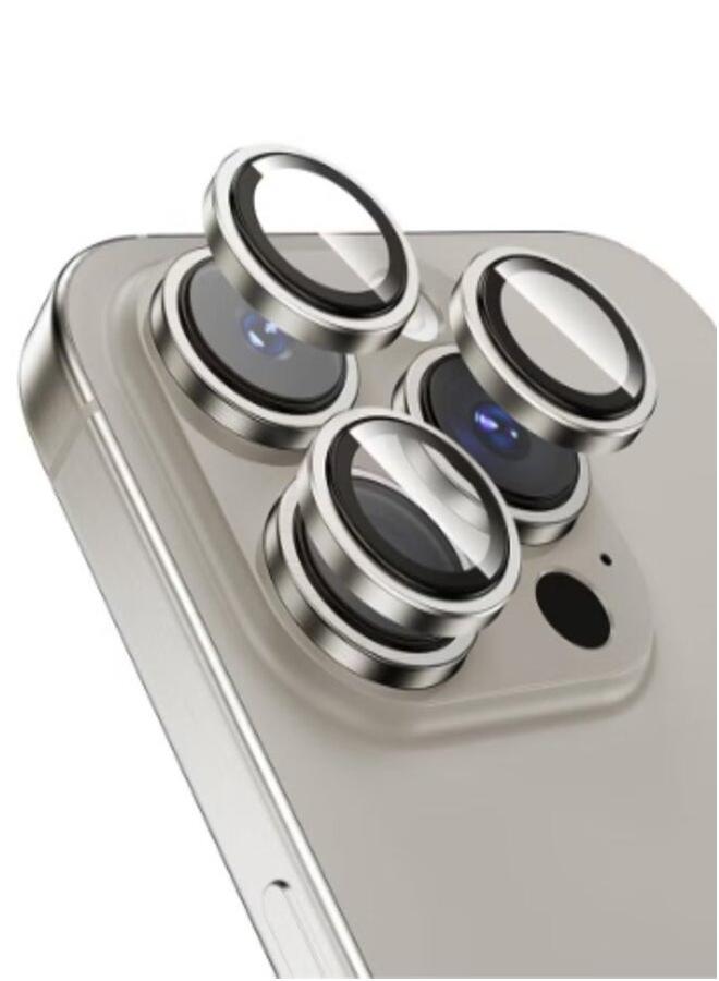 PROMASS Camera Lens Protector Glass For iPhone 16 Pro Black - Image 1