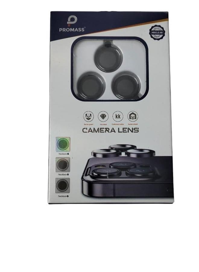 PROMASS Camera Lens Protector Glass For iPhone 16 Pro Black - Image 4