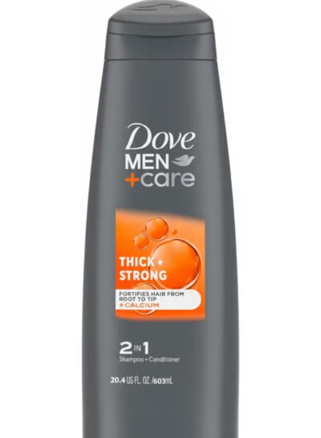 2 in 1 Shampoo and Conditioner Thicker Hair Thick and Strong 603 ML