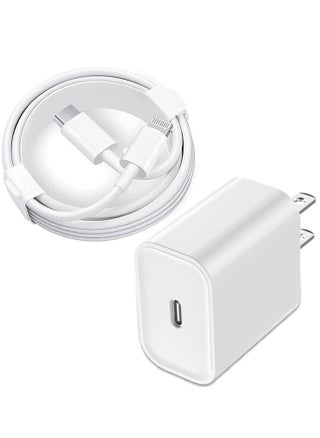 iPhone 12 13 Fast Charger,Fast iPhone Charger [Apple MFi Certified]Lightning Cable 20W Type C Charger USB C Fasting Charging Plug Adapter Compatible with iPhone13/13 Pro Max/12/12 Pro/11/XS/XR/X,iPad - pzsku/Z8D4FA5B930144E13BB66Z/45/_/1702179415/311982b3-9248-46c9-9c0a-57ba16023199