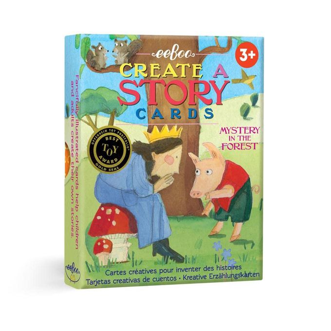 eeboo : Mystery in The Forest Create a Story Pre-Literacy Cards, Encourage Interactive and Imaginative Play, Encourages Imagination, Creativity, and Story-Telling, for Ages 3 and up - Image 4