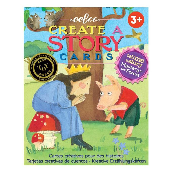 eeboo : Mystery in The Forest Create a Story Pre-Literacy Cards, Encourage Interactive and Imaginative Play, Encourages Imagination, Creativity, and Story-Telling, for Ages 3 and up - Image 5