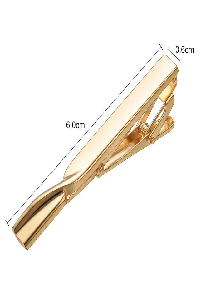 Yoursfs Skinny Gold Tie Clips For Men Unique French Men's Tie Pin Tie Bar Shirt Accessories Jewelry - Image 2