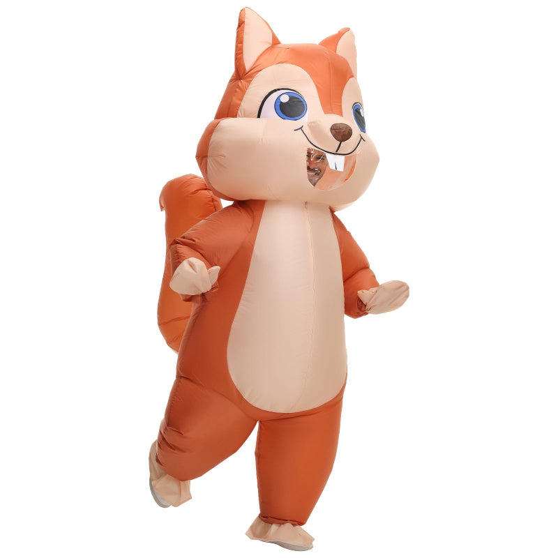 Spinosaurus Inflatable Squirrel Costume for Adult Christmas and Thanksgiving - Funny Blow Up Animal Suit for Halloween - Men and Women - Image 1