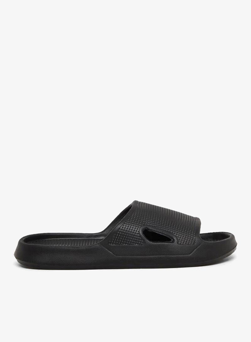 Styli Mem Textured Slip On Slides - Image 1