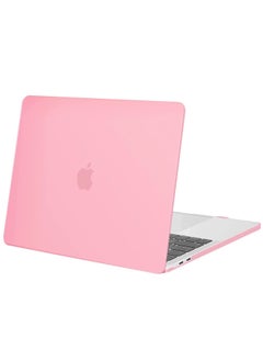 CaseBuy MacBook Air M2 Case 2023 2022 13.6 inch A2681 Plastic Hard Shell Case Protector for MacBook Air M2 13.6 with Touch ID Pink  - Image 1