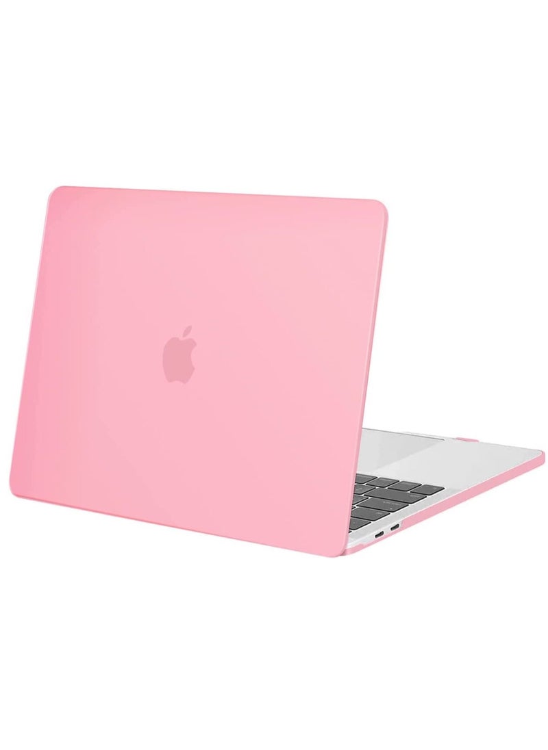 CaseBuy - MacBook Air M2 Case 2023 2022 13.6 inch A2681 Plastic Hard Shell Case Protector for MacBook Air M2 13.6 with Touch ID Pink - Image 1