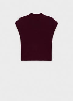 MANGO Short-Sleeved Fine-Knit Sweater  - Image 4