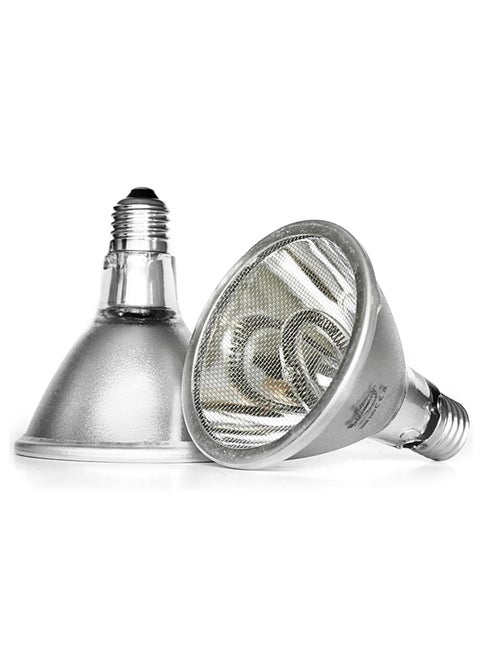 120W Deep Heat Infrared Projector Lamp for Reptiles, Emits both Infrared A & B Wavelengths, Reptiles Basking Light Heat Lamp Bulbs with Reflector for Bearded Dragons, Turtles, Snakes, Lizards, etc.