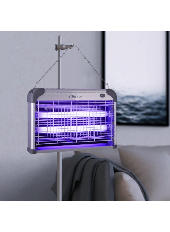 Winning Star Mosquito Repellent Lamp, 20W Electric Insect Killer with Aluminium Alloy, Eco-Friendly Indoor & Outdoor Bug Zapper, Covers 50–100㎡ (ST-4037) - Image 3