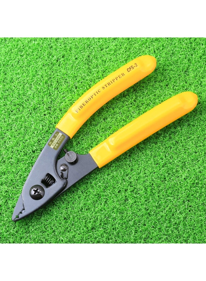 CRUISER Cfs-3 Fiber Optic Stripper Three Hole Pigtail Pliers Upgraded For Stripping 125 M 250 M Fiber Coating - Image 2