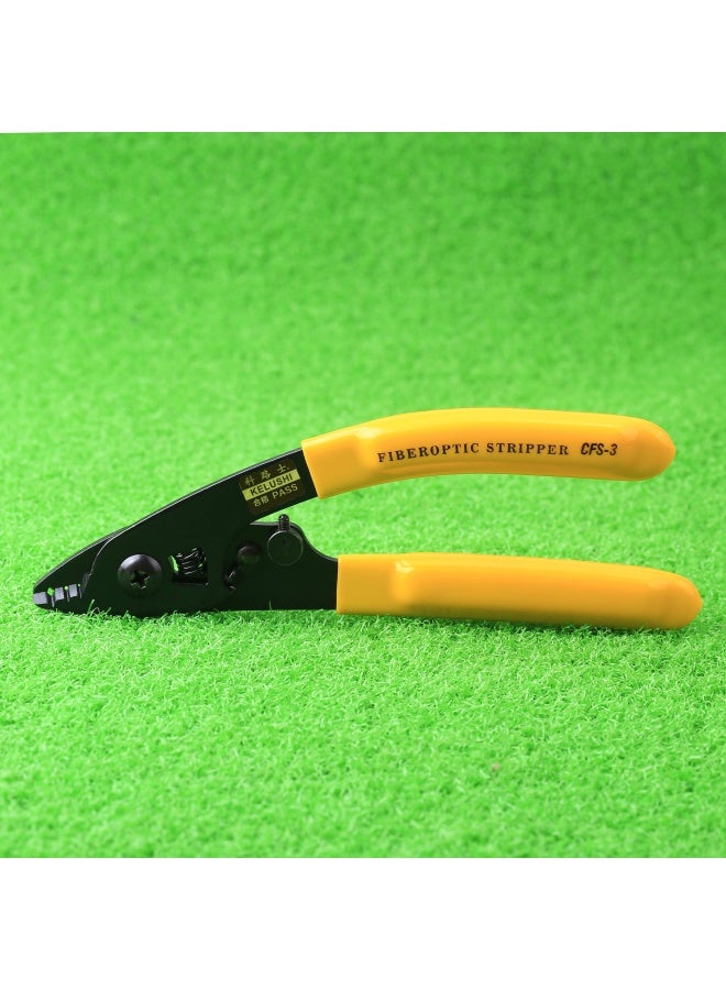 CRUISER Cfs-3 Fiber Optic Stripper Three Hole Pigtail Pliers Upgraded For Stripping 125 M 250 M Fiber Coating - Image 4