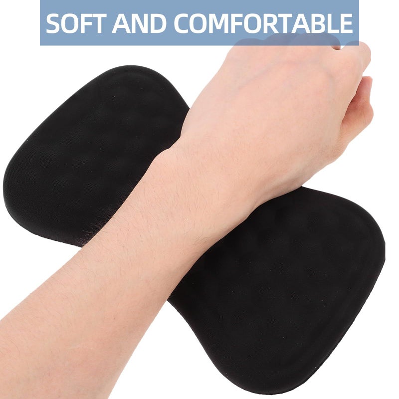 Ergonomic Memory Foam Wrist Rest Pad For Keyboard And Mouse Comfort Home Office - Image 4