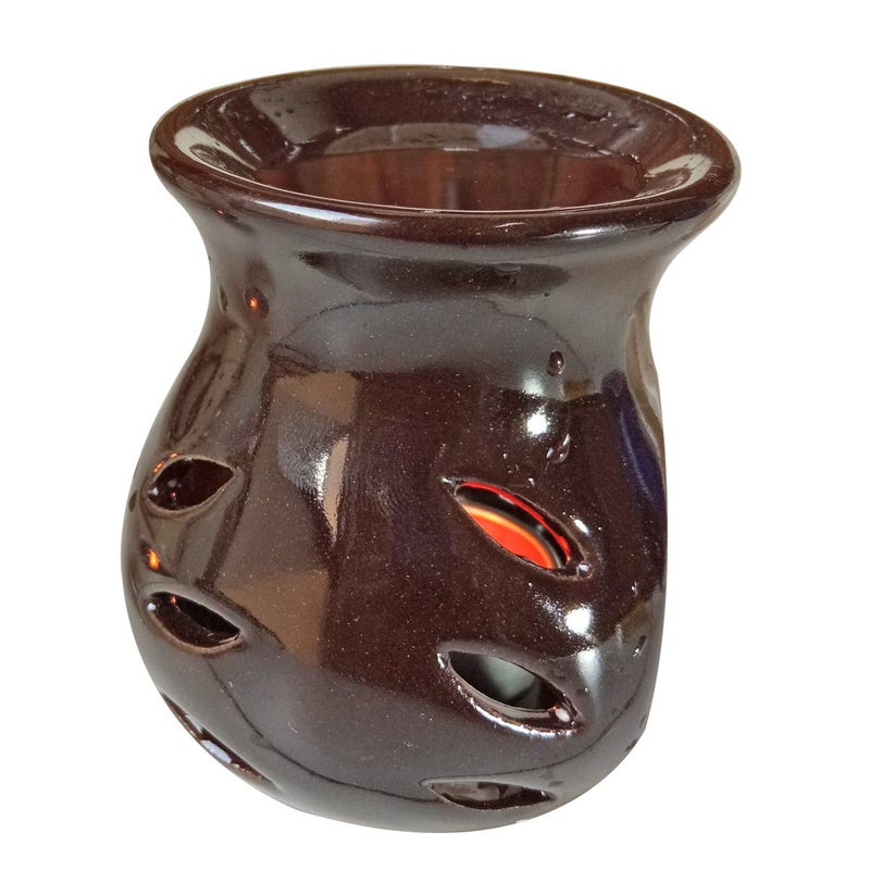 Aatiutik Aatiutik Ceramic Aroma Diffuser Oil Burner Home Fragrance with 2 Mogra Aroma Oil 2 Tlight Free for Home Office Hotel Spa - Image 4