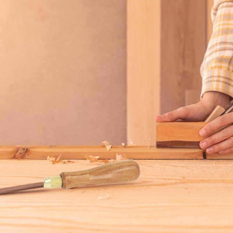 Rosewood File Handle Replacement with Ergonomic Grip and Pure Copper Construction - Image 5