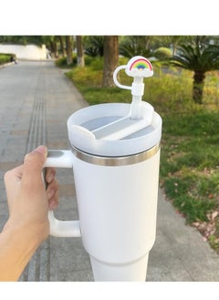 Generic Straw Covers 10Pcs Straw Lids Straw Topper, Accessories Cup Cover for Stanley 30&40 Oz Reuseable Straw Spill Stopper  - Image 4