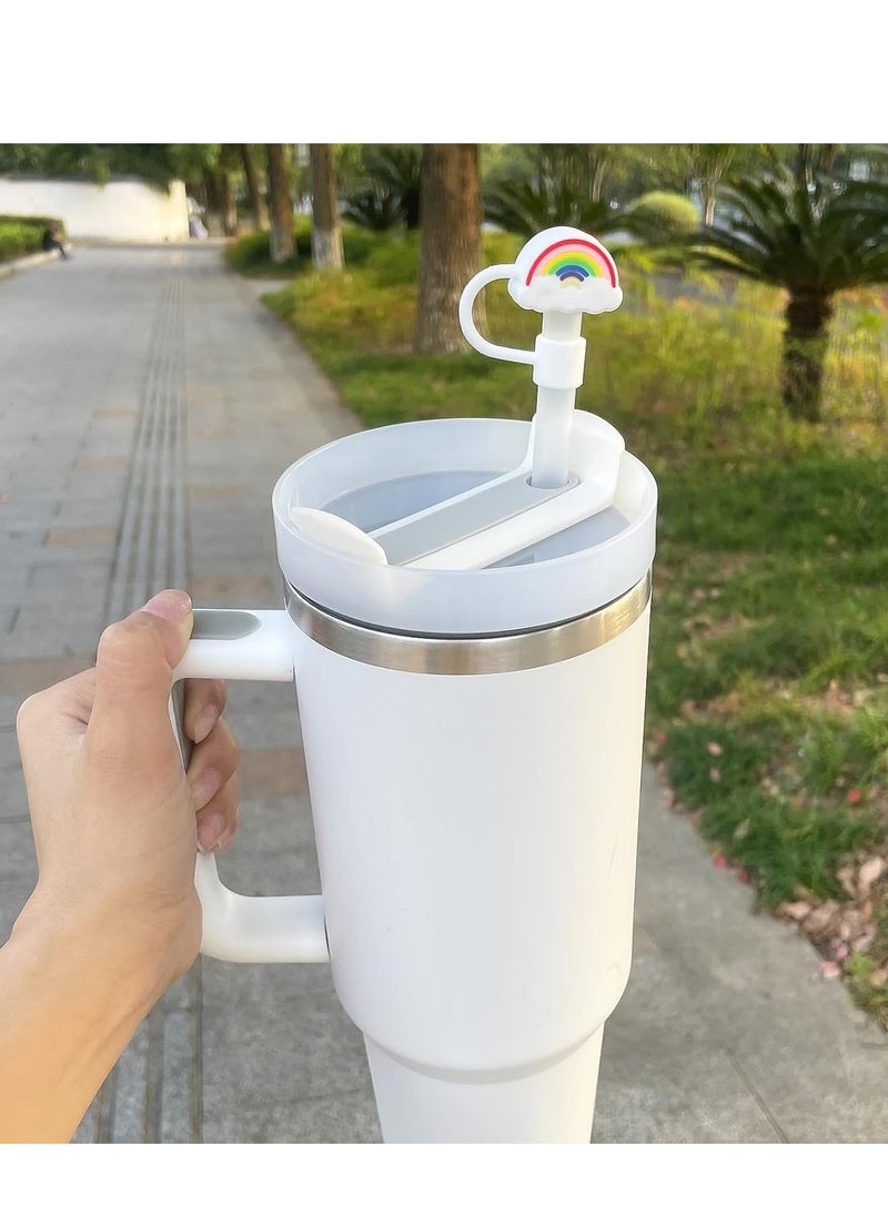 Generic Straw Covers 10Pcs Straw Lids Straw Topper, Accessories Cup Cover for Stanley 30&40 Oz Reuseable Straw Spill Stopper  - Image 4