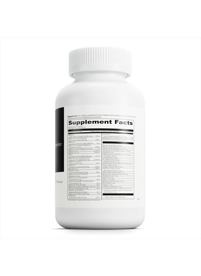Davinci Davinci Laboratories - Spectra Woman, Women's Multivitamin with Iron and Digestive Enzymes, 120 Count  - Image 2