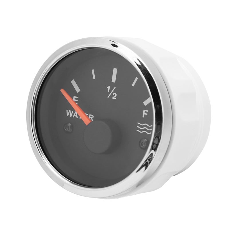 Digital Water Level Meter 9-32V With Red LED Backlight - 316L Stainless Steel Water Level Gauge for Automobile Marine Engine - Image 2