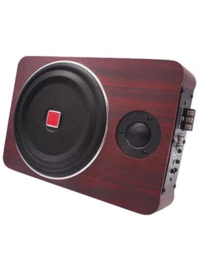 Car Audio Under-seat Subwoofers, 8-Inch Size, 600W High Power, Integrated Amp, 12V Car Compatibility, Ultrathin Design, Ultrathin Design For Under-Seat Fit, Boosting Car Stereo Bass Effectively. - Image 1